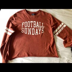 Long sleeve crop top from target